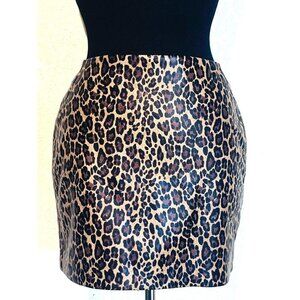 PIPER & JANE Cheetah Mini Skirt  S